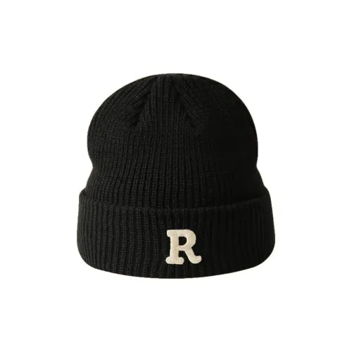 DZP Fleece Thread Beanies Unisex Black Beige Coffee Blue