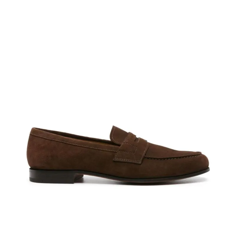 CHURCH'S Suede Penny Loafers-1