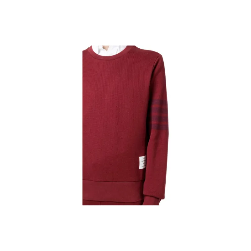 THOM BROWNE Sweaters Men Red-4