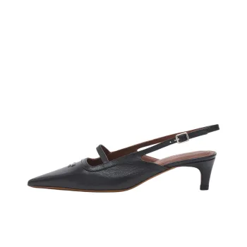 Maison Kitsune Casual Single Shoes Women's Black