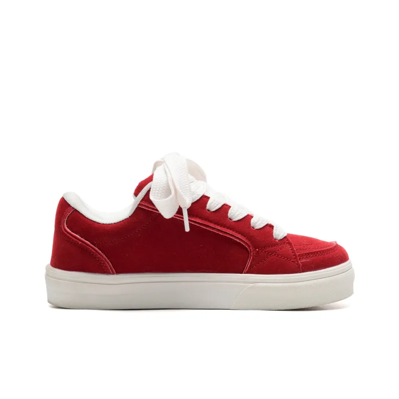 ALI THE FOX Anti Slip Wear Resistant Lightweight Breathable Low Top Skateboard Shoes Unisex-8