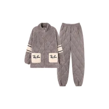 MADALLO Pajama Set Unisex Khaki