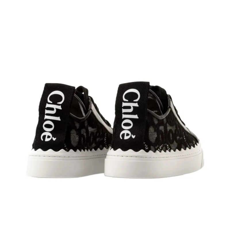 Chloé Lauren Lace Up Sneakers Women's-3
