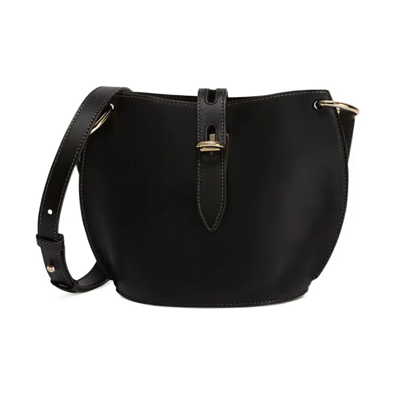 Furla Calfskin Shoulder Bag, Crossbody Bag Mini Women's Black-0