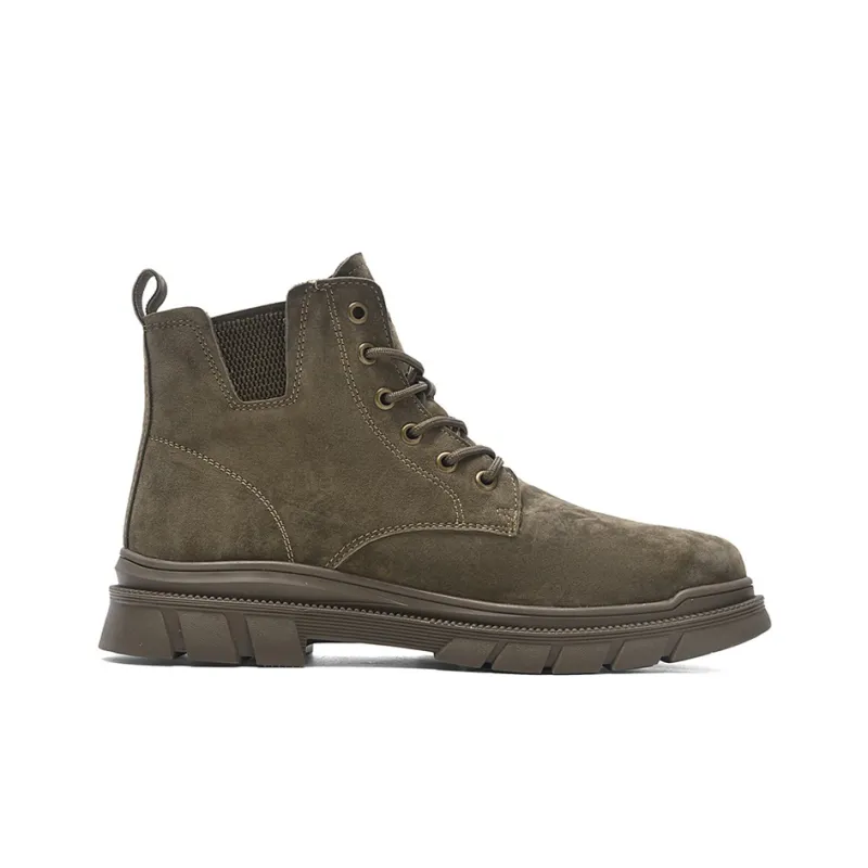 Jeep Ankle Length Martin Boot Men's Khaki-1
