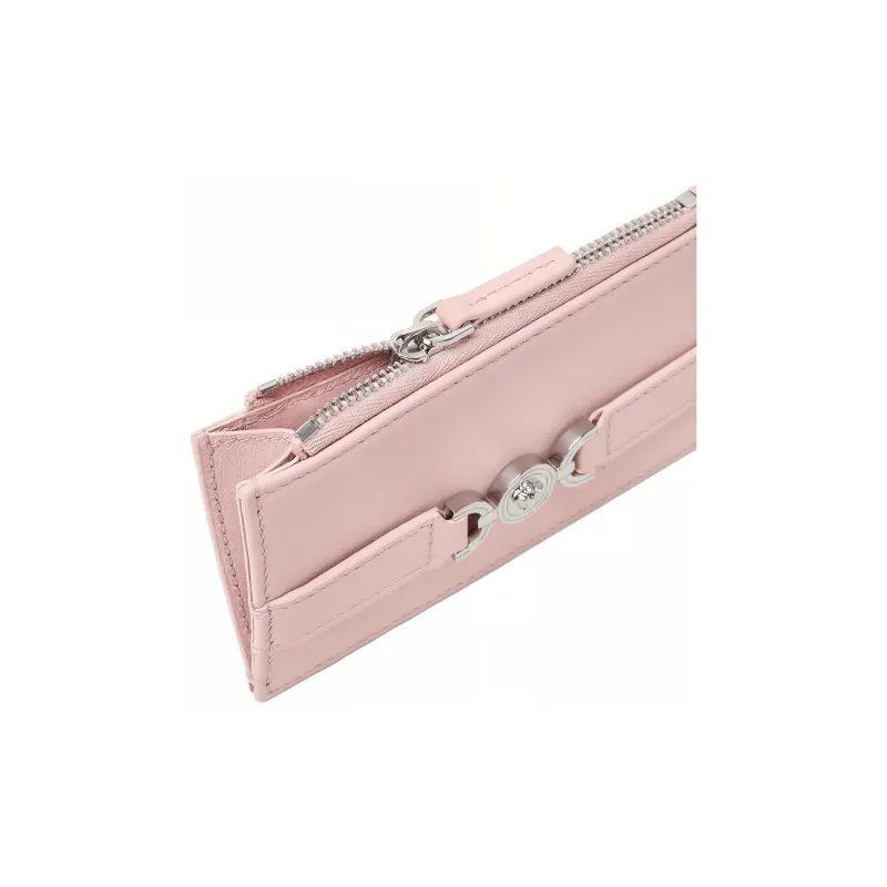 FANSIZHE Medusa '95 Cow Leather Card Holder Women's 1Light Pink Red-2