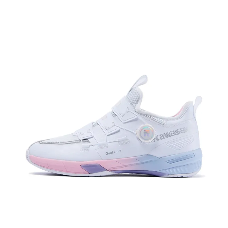 Kawasaki Vitality Cushioning Anti Slip Wear Resistant Breathable Impact Resistant Low Top Badminton Shoes Unisex-0
