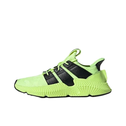Adidas Originals PROPHERE Anti Slip Wear Resistant Low Top Chunky Sneakers Men's Neon Yellow