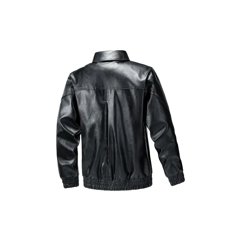 LISENPOK Leather Jackets Unisex-3