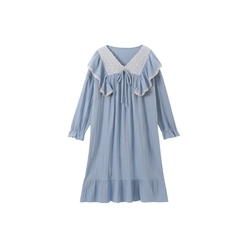 MADALLO Nightgown Women's Sky Blue-0