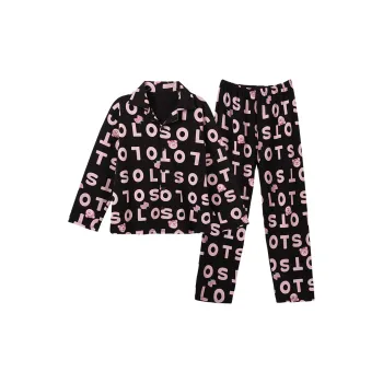 MADALLO Pajama Set Unisex Black