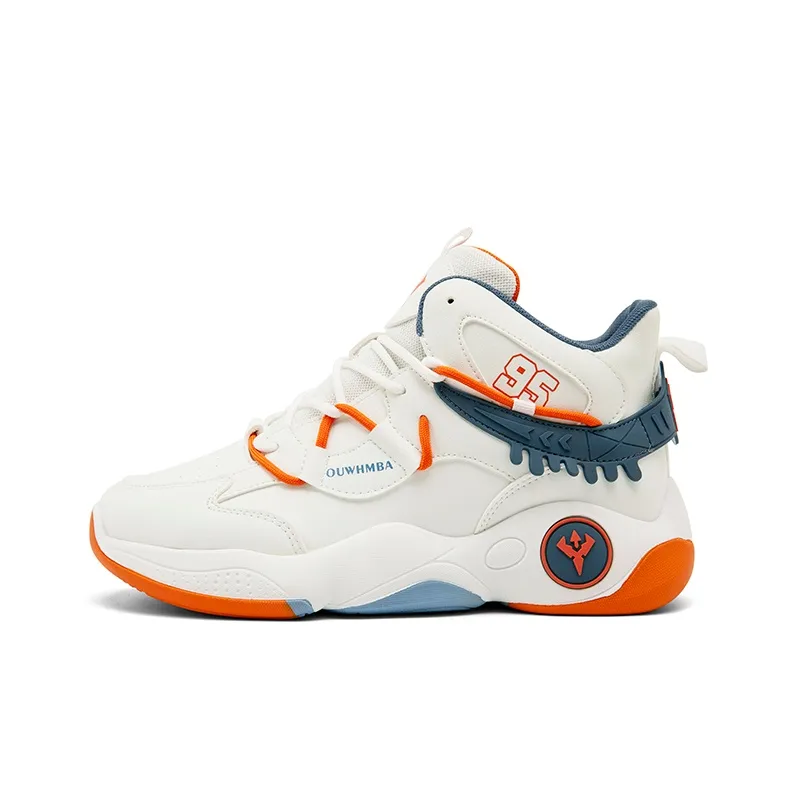 OUWENHEIMANBA Cushioning Coverage Rebound Height Increase Abrasion Resistant Breathable High Top Basketball Shoes Men's-8