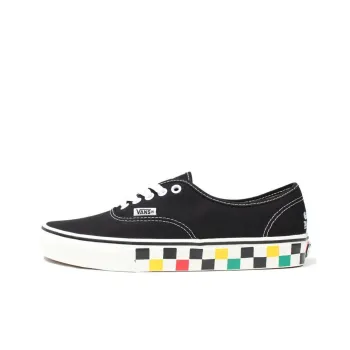 WACKO MARIA x Vans Authentic Anti Slip Wear Resistant Low Top Skateboard Shoes Unisex Black