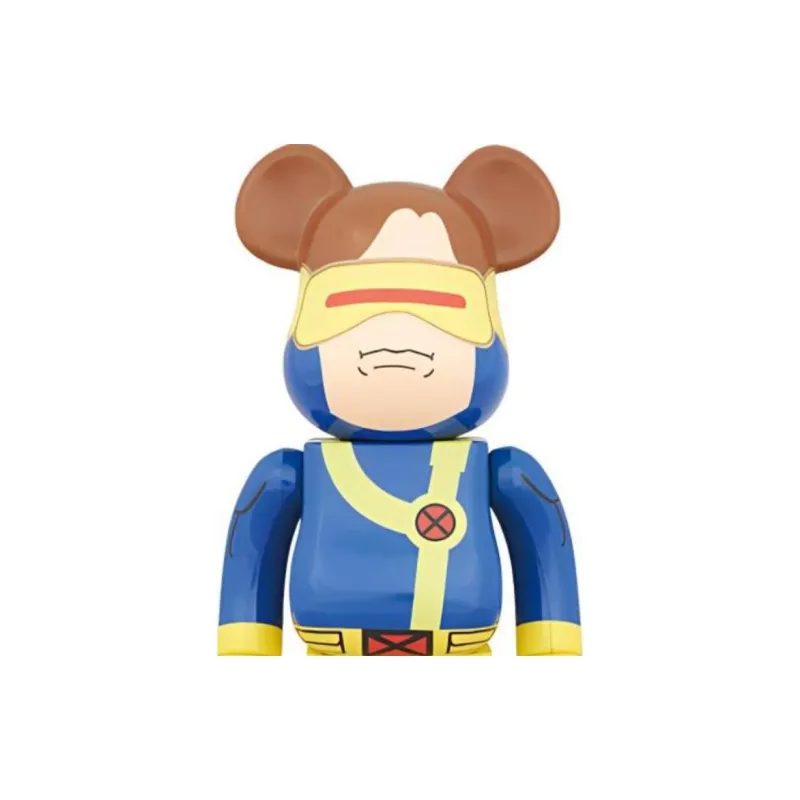 BE@RBRICK X Marvel Cyclops Blue/ Yellow-3