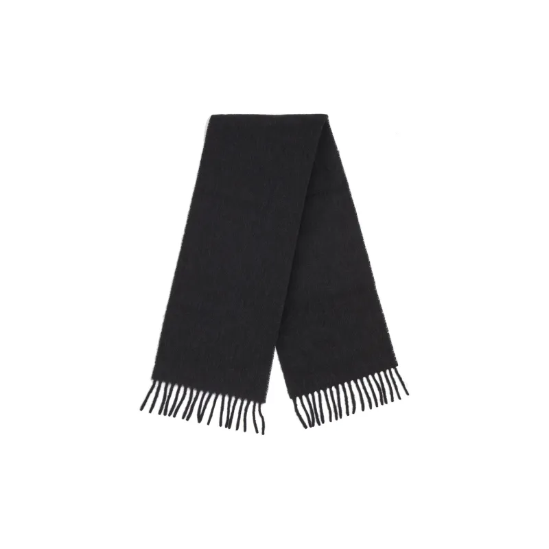 MARNI Logo Patch Fringed Edge Scarf-1