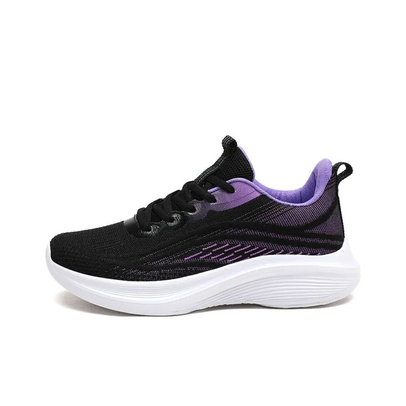 BIANSULONG Wear-Resistant Wide Coverage Lightweight Low-Top Casual Running Shoes Women's-0