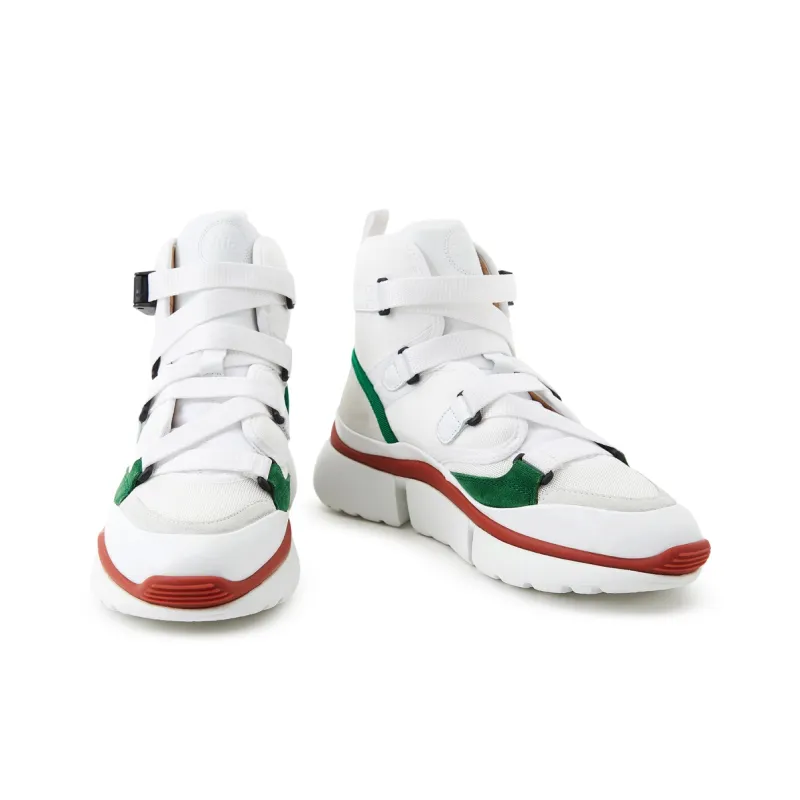 Chloé Sonnie High Top 'Jungle Green' Women's-2