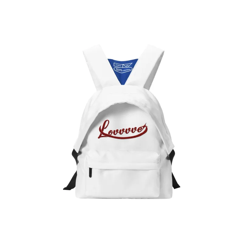 LOVVVVE PU Backpacks Regular Women's White-16