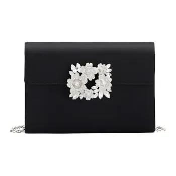 Roger Vivier Bouquet Buckle Mini Clutch Bag