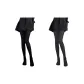 2 Pack (Footed, Black+Dark Gray)