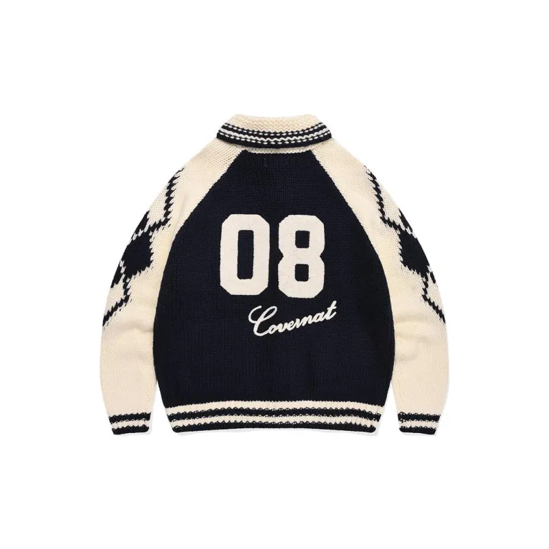 COVERNAT FW24 Sweater Unisex Dark Marine Blue-1