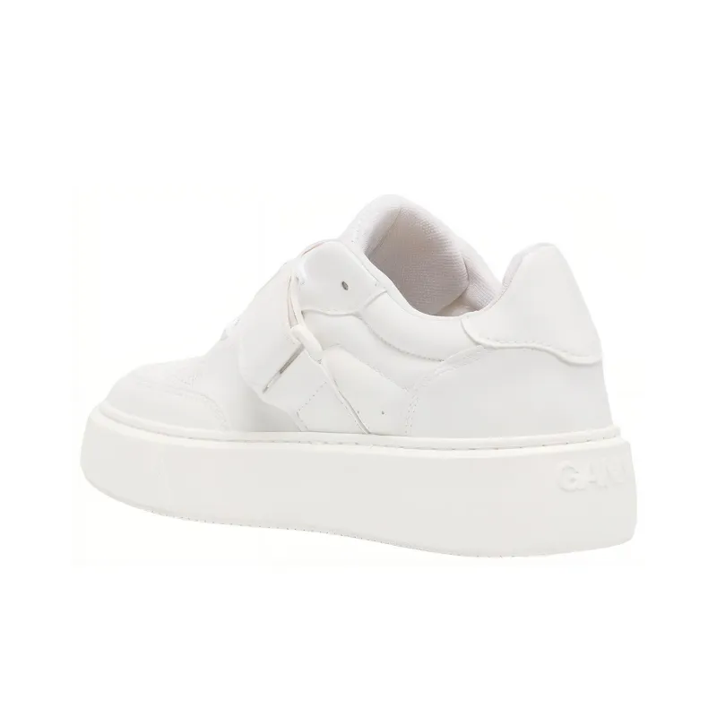 GANNI Logo-patch Low-top Sneakers-4