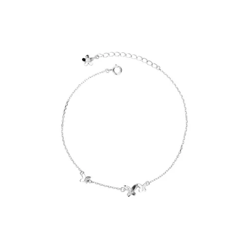 KING OF BLING 925 Sterling Silver With Zircon Bracelets Women's Year Of The Snake Good Luck