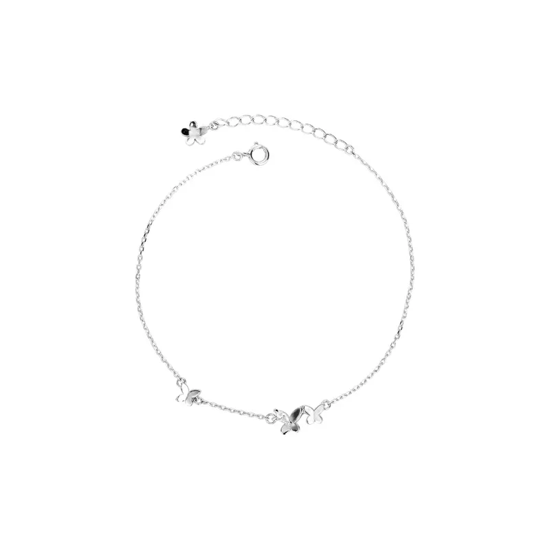KING OF BLING 925 Sterling Silver With Zircon Bracelets Women's Year Of The Snake Good Luck-0