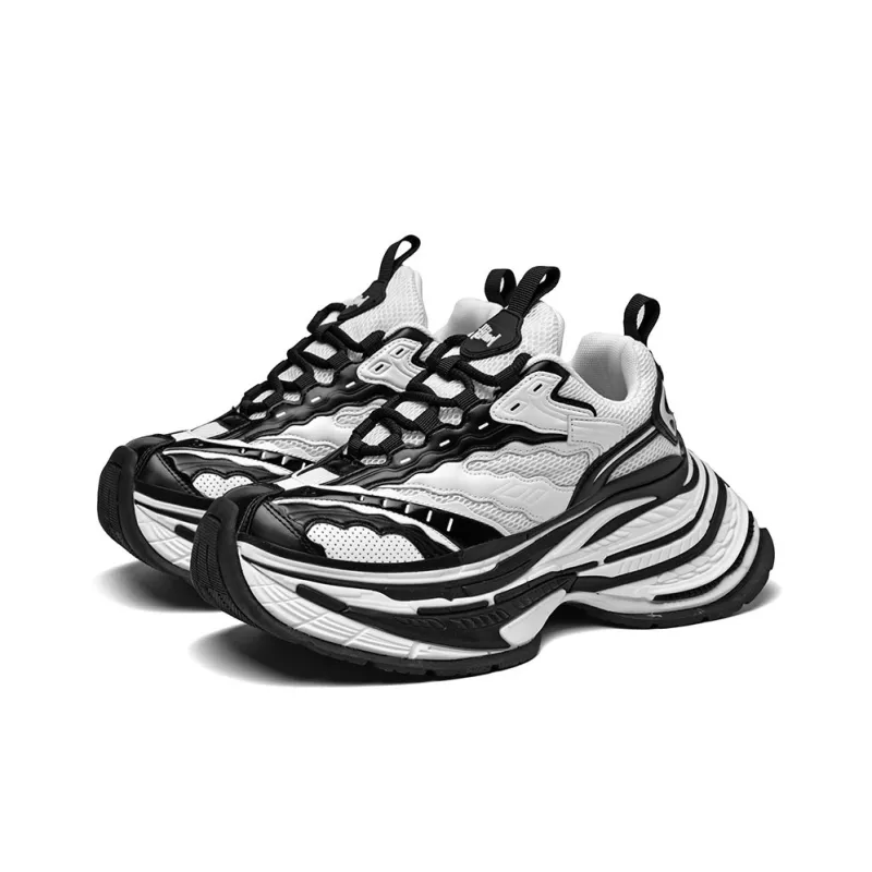 Grumpy Ram Height Increasing Slip Resistant Low Top Chunky Sneakers Unisex-7