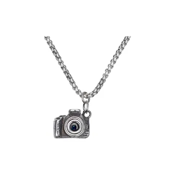 Cooraree Titanium Steel Necklaces Unisex