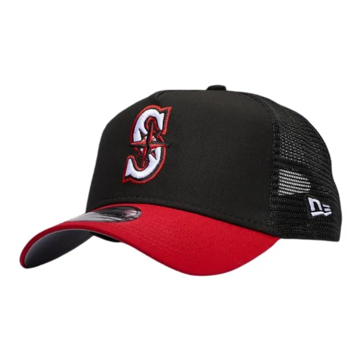 New Era Knitted Cotton Baseball Caps Men's Black-0