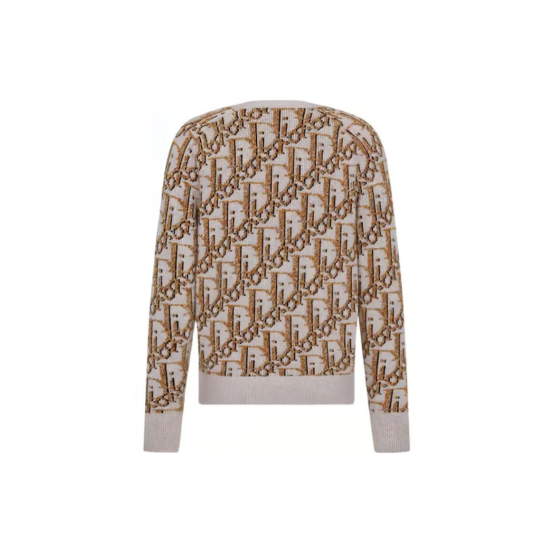 DIOR FW22 Sweater Men's Beige Brown-1