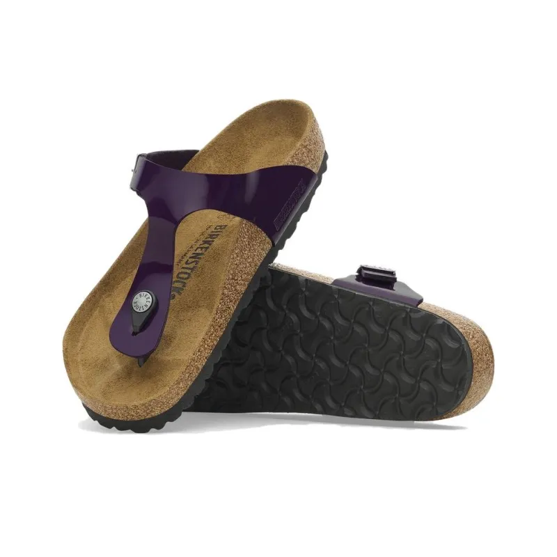 Birkenstock Gizeh Series EVA Slip-Resistant Flip Flops Women's Purple Regular-5