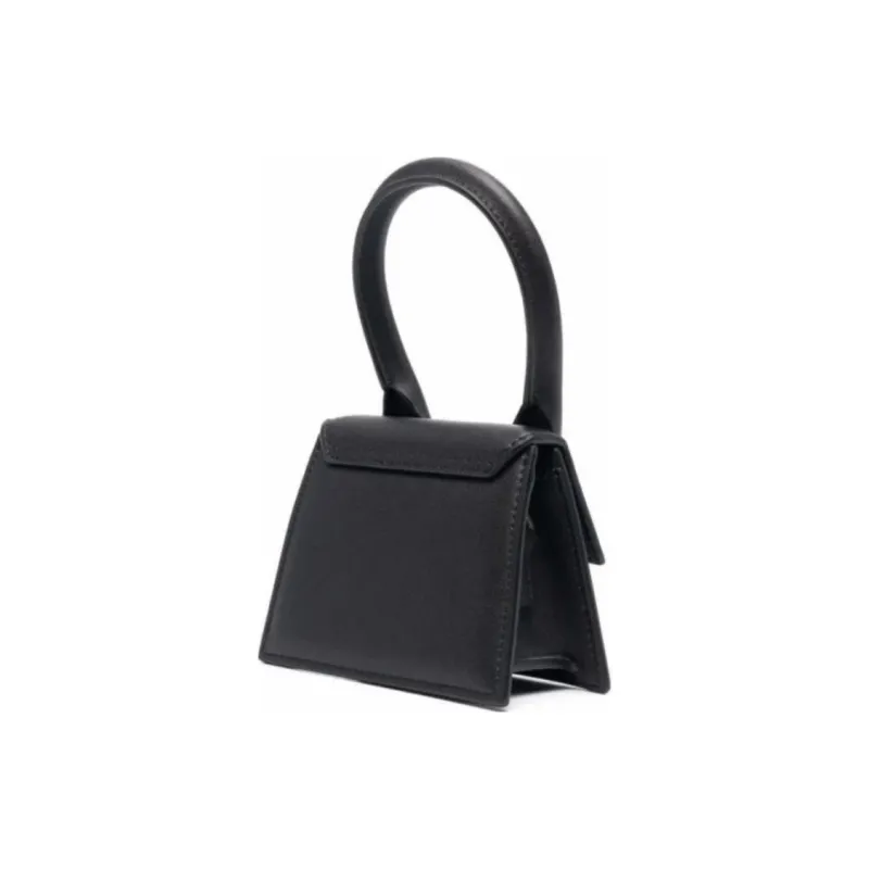 Jacquemus Leather Handbag Women's Black-3