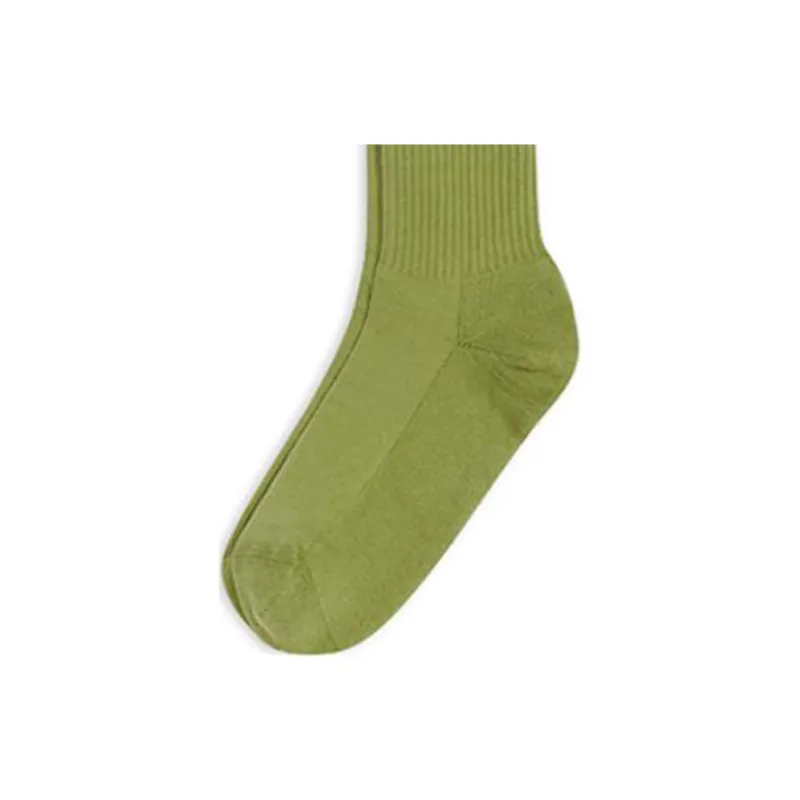 Balenciaga FW22 Mid-Calf Socks Men's 1 Pack Green-3