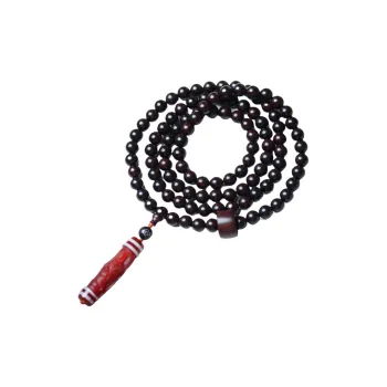 Kai Zhen Rosewood Bead Chain Unisex