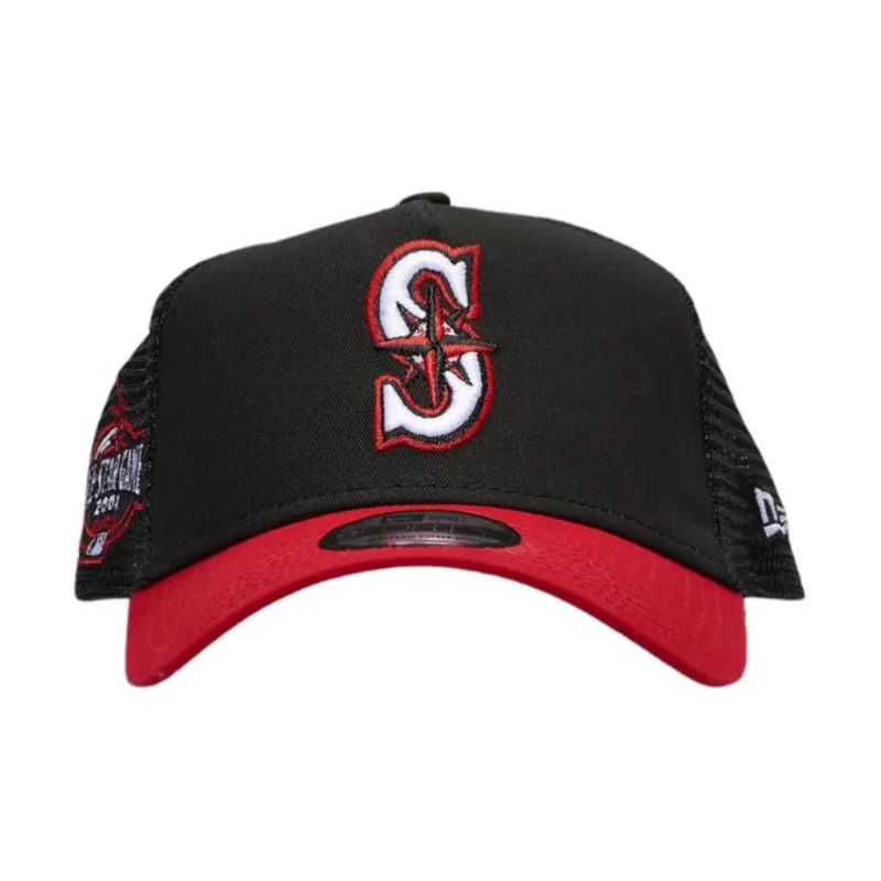 New Era Knitted Cotton Baseball Caps Men's Black-1