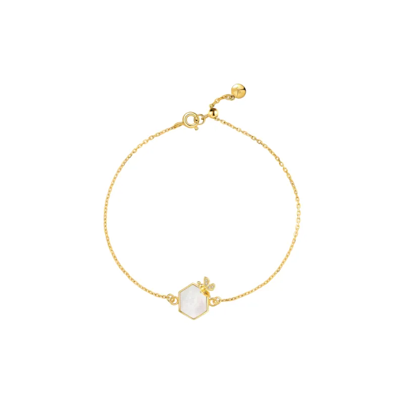 BABYBEI Mother Of Pearl Bracelets Women's-0