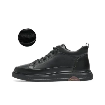 C°BANNER Low Top Skateboard Shoes Men's Black Plus Size