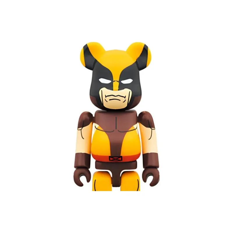 BE@RBRICK X Marvel X-Men Wolverine Brown Ver.-1