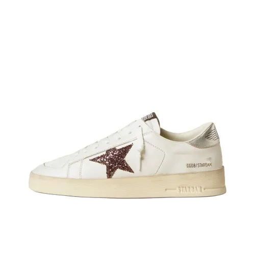 Golden Goose Stardan Low Top Skateboard Shoes Women's White