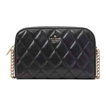 Kate Spade Quilting Leather Shoulder Bag Crossbody Bag Mini Women's Black