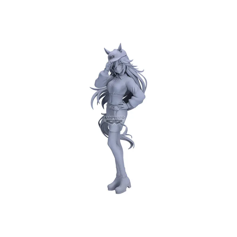 BANPRESTO Pretty Derby, Uma Musume Pretty Derby BoC'z Mr. C.B. Hats & Caps Team, Chimi Representative Bonus Gifts 20cm-0