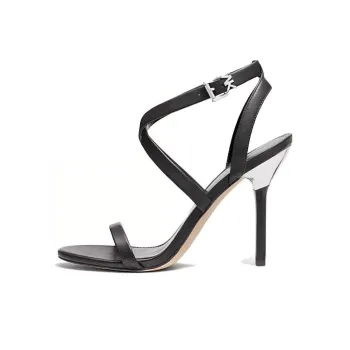 MICHAEL KORS Asha Strap Sandals Women's Black
