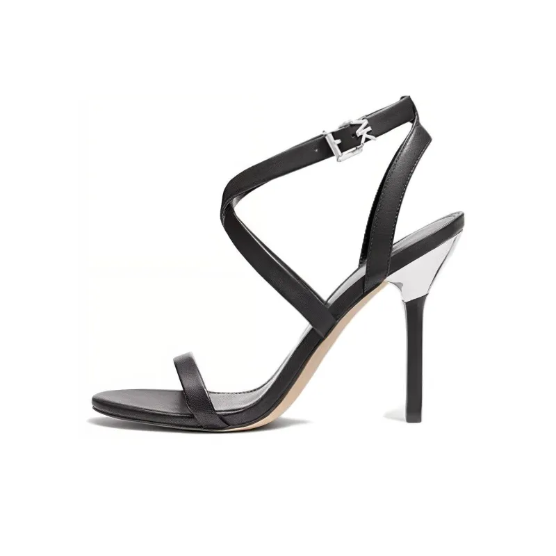 MICHAEL KORS Asha Strap Sandals Women's Black-0