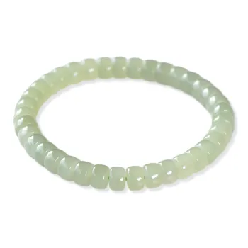 The Call Of The Heart Hetian Jade Bracelets Green Jade Unisex