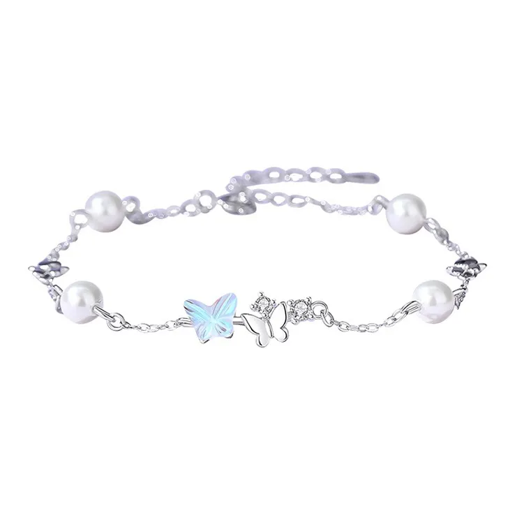 ZHONGLING 925 Sterling Silver Bracelets Women's-0