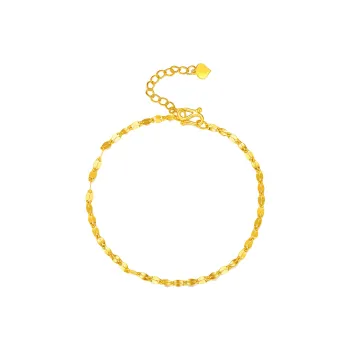 One thousand two Gold Bracelet Unisex