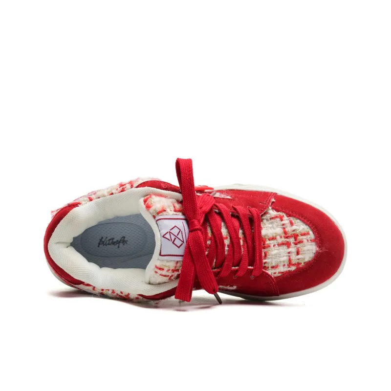ALI THE FOX Slip Resistant, Abrasion Resistant, Lightweight, Breathable Low Top Skateboard Shoes Unisex-7