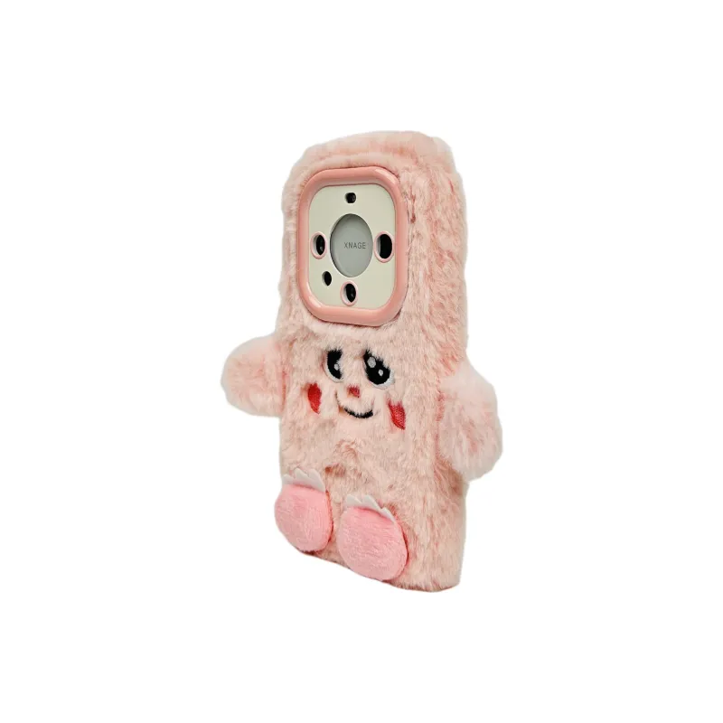 Wei Xin Plush Material Plush Quirky Expression Phone Cases Compatible With Huawei Mate 40/50/60/60 Pro/Pure 70/70 Pro+-6